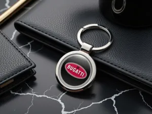 Bugatti Support Porte-Clefs Perso Design Alliage Max